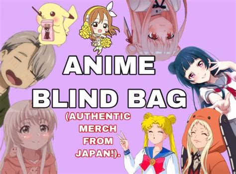 Anime Blind Bag Japanese Items Authentic Etsy