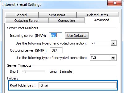 Gmail Email Settings For Outlook 2016 Labhooli