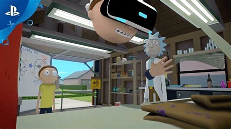 Rick And Morty Virtual Rick Ality Is Coming To Ps Vr In 2018