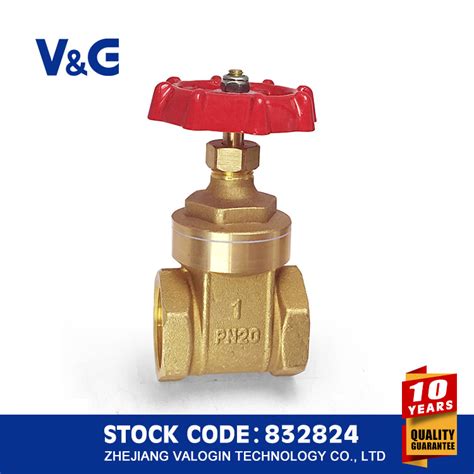 China Female Thread And Iso228 Copper Brass Gate Valve Vg1190011