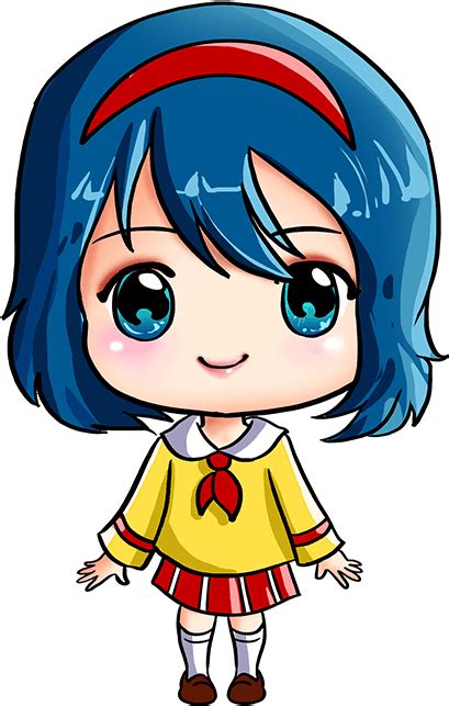 How To Draw Anime Chibi Girl Anime Chibi Easy Drawing Clipart Full