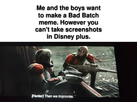 Star Wars The Bad Batch Meme Dump Fandom