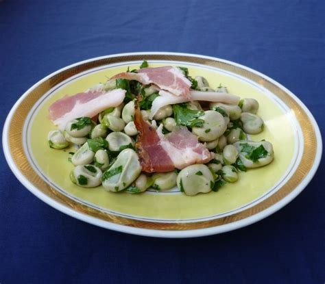 Salade Van Tuinbonen Met Spek En Peterselie Recept Tuinboon Nl