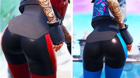 Thicc Dance Contest Lynx With Red Leggings Vs Lynx With Blue Leggings