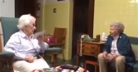 Video Of Elderly Sisters Arguing Popsugar Love And Sex