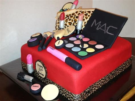 I took really poor photos that day. Mac Make-Up Birthday Cake. - CakeCentral.com