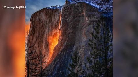 Yosemite National Parks Stunning Firefall Phenomenon Returns Abc30