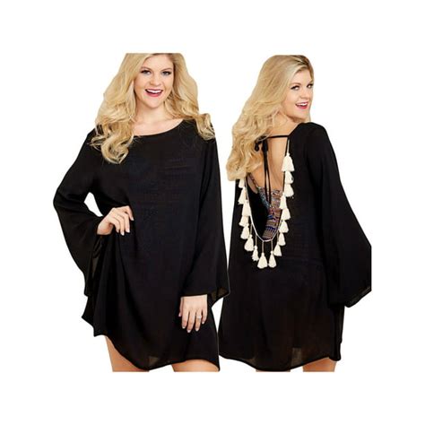 Sayfut Sayfut Cover Ups For Swimwear Women Swim Coverup Oversized