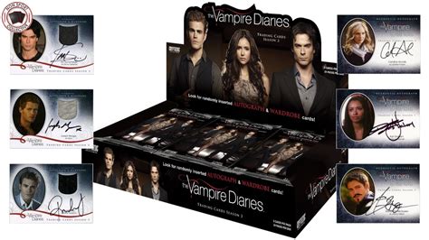 The Vampire Diaries Season 3 Trading Cards Box Break Cryptozoic Youtube