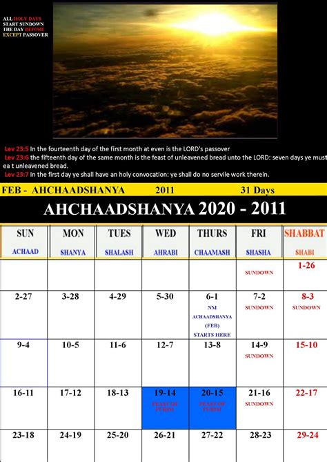 Coitimes Hebrew Calendar 2019 2020 Enoch Hebrew Calendar