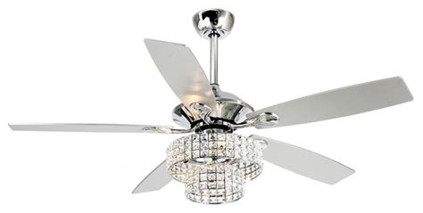 Find the perfect deal for modern ceiling fans with light with free shipping on many items at ebay. 52" Modern Crystal Ceiling Fan With 4-Lights/5 Blades ...