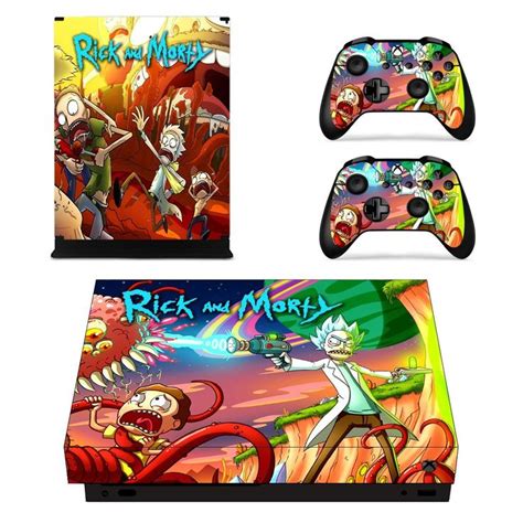 Rick And Morty Skin Sticker For Xbox One X Xbox One