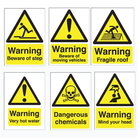 Hazard Safety Signs Caution Warning Danger Signs Safety Sign Uk
