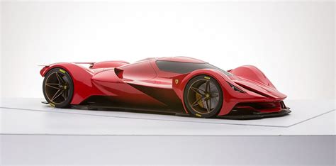 Futuristic Ferrari Le Mans Prototype Renderings Are Sensational