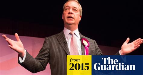 Nigel Farage Withdraws Resignation As Ukip Leader Nigel Farage The Guardian