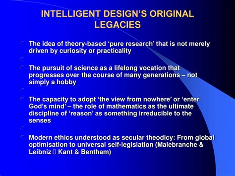 ppt what is intelligent design theory biology divine technology powerpoint presentation
