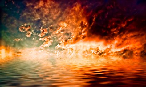 Sky On Fire By Crotale On Deviantart