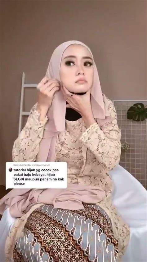 Tutorial Hijab Segi Empat Buat Kebaya Video In 2023 Tutorial Hijab