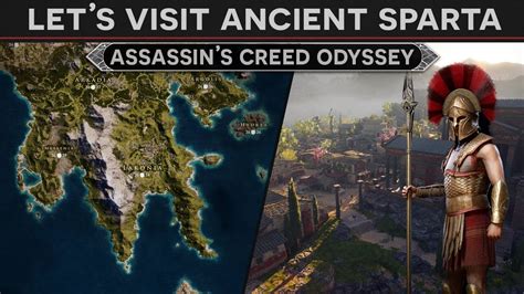 Lets Visit Ancient Sparta History Tour In Ac Odyssey Discovery Mode