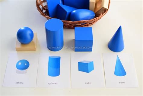 Montessori Geometric Solids As A Sensorial Material