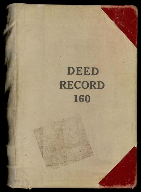 Travis County Deed Records Deed Record 160 The Portal To Texas History