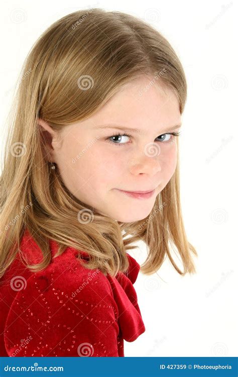 Beautiful Ten Year Old Girl Stock Image Image Of Child Close 427359