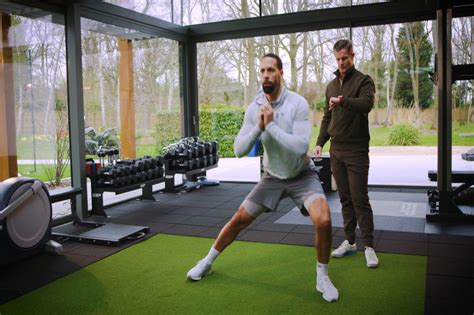 Video Rio Ferdinand Shares His At Home Fitness Regime