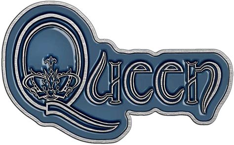 Queen Pin Logo Bluesilver Coloured Uk Fashion