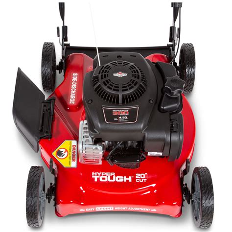 Hyper Tough Inch Side Discharge Push Mower With Briggs And Stratton