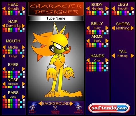 Super Sonic Character Editor Free Download And Review