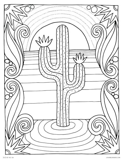 (one study found preschooler's manual dexterity was inversely related to their screen time. Desert Plants Coloring Pages at GetDrawings.com | Free for ...