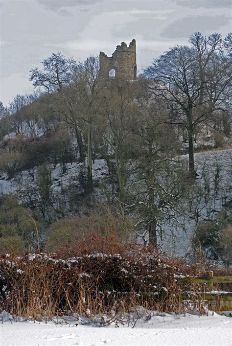 Snowy Folly Tutbury Castle Staffordshire Martin Handley Flickr