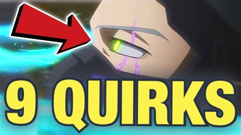 Nines Multiple Quirks Explained My Hero Academia Heroes Rising