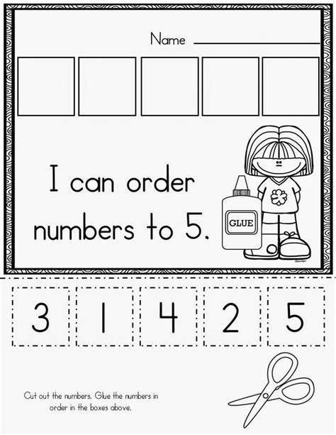 Beginning Numbers Worksheets