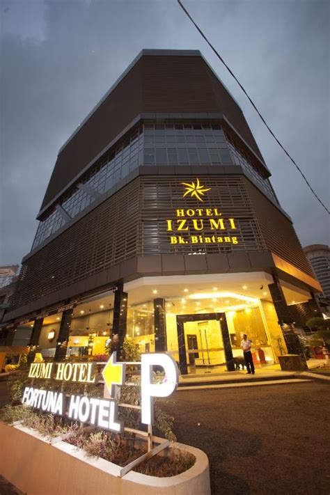 My hotel @ bukit bintang is easy to access from the airport. Izumi Hotel Bukit Bintang