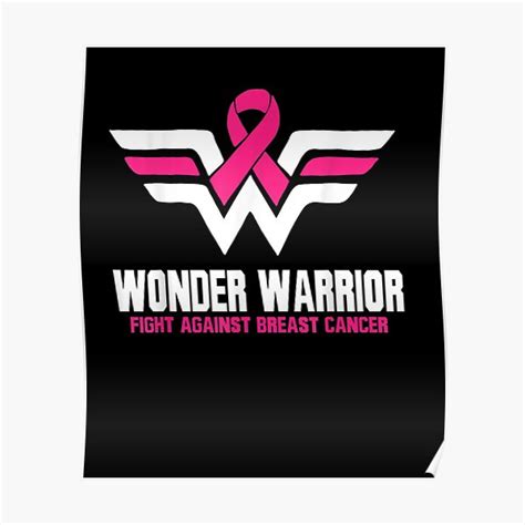 Hero Breast Cancer Awareness Posters Redbubble
