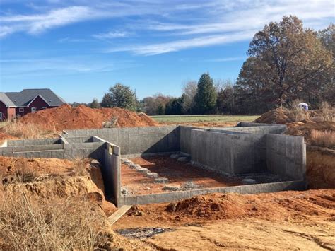Residential Concrete Foundation Project At 1008 Waverly Dr Portland Tn