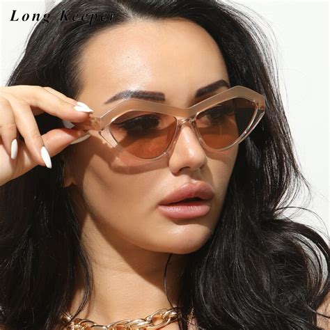 cat eye sunglasses women luxury brand designer vintage glasses retro cat eye sun glasses female
