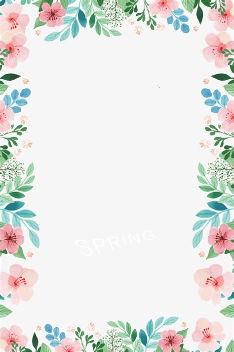 Borders Clipart Spring Borders Spring Transparent Free For Download On