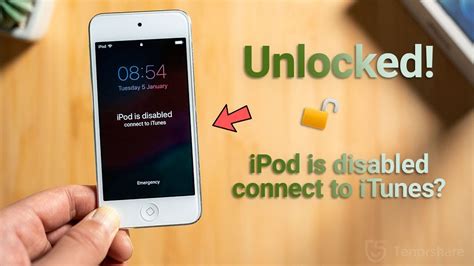 Ipod Is Disabled Connect To Itunes 3 Ways To Unlock It Youtube