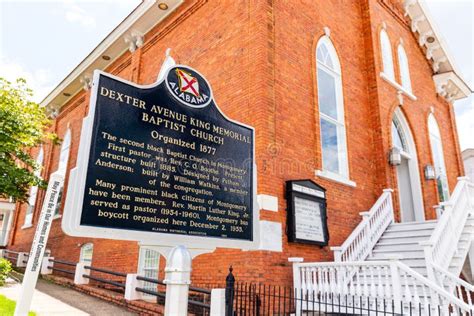 Dexter Avenue King Memorial Baptist Church In Montgomery Alabama
