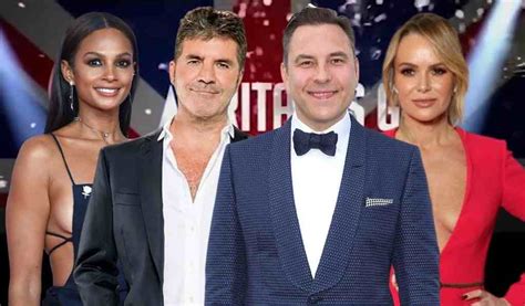 Who Is Britains Got Talent Judges Bgt Judges Timeline