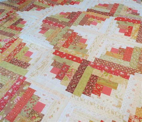 (1979 log cabin)started a revelation as we were introduced to strips and rotary cutting. Quilting on Main Street: Curved Log Cabin