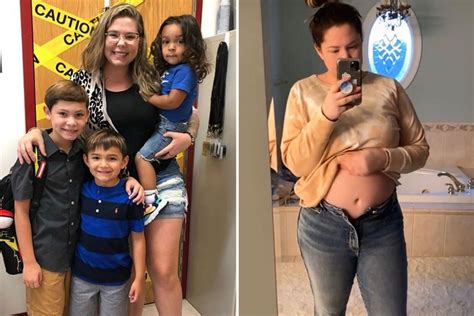 Pregnant Teen Mom Kailyn Lowry Shows Off Growing Bump After Feuding