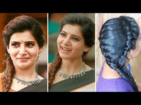 Samantha Hairstyle In Theri Movie Samantha Hairstyle For Long Hair
