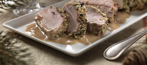 This recipe came from an estate sale. Peppercorn Crusted Pork Tenderloin with Balsamic Cream ...