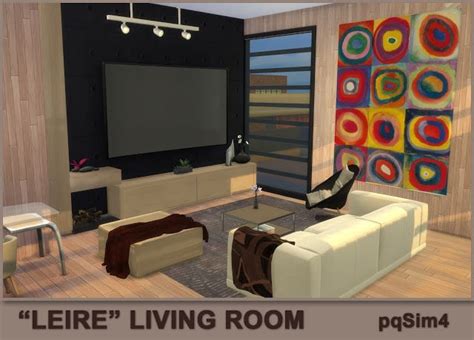 Leire Living Room Sims 4 Custom Content Casa Sims Sims Sims 4