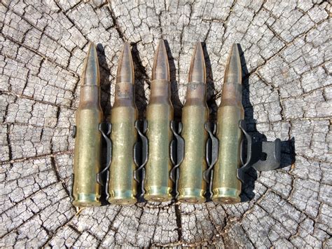 Bullets In Bullet Belt Section Inert Golding Surplus