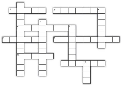 Then, make a word list with an answer and a clue on each line. Blank Crossword Puzzle Grid - Yapis.sticken.co - Printable ...