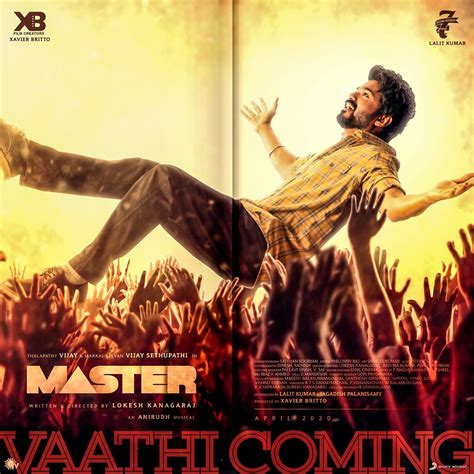 Master Nd Single Vaathi Coming Thalapathy Vijay Flickr